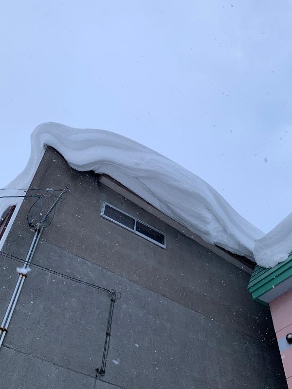 北海道はすごい雪です