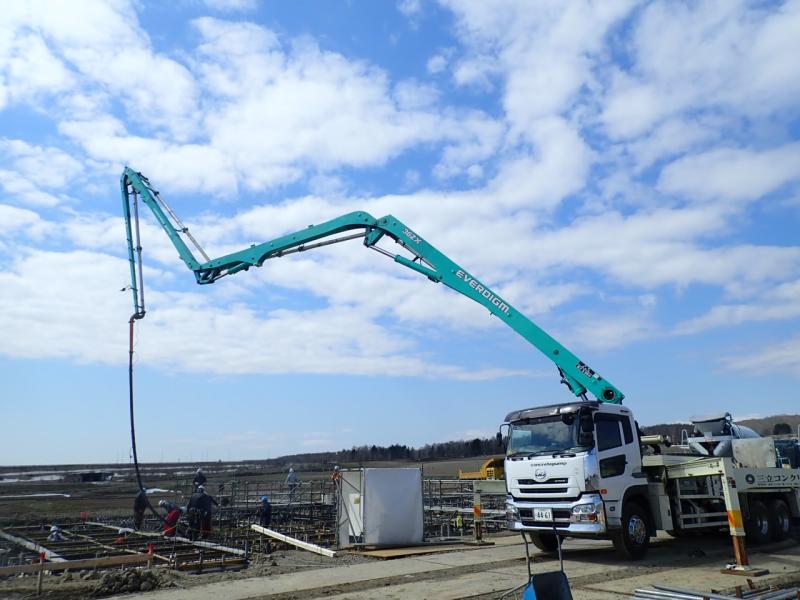 【沼田町】基礎コン打設完了しました